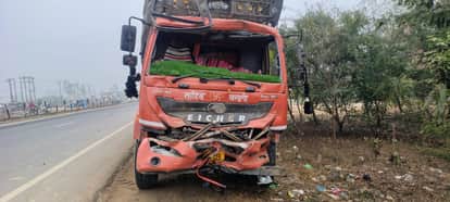 The DCM driver was injured in the accident.