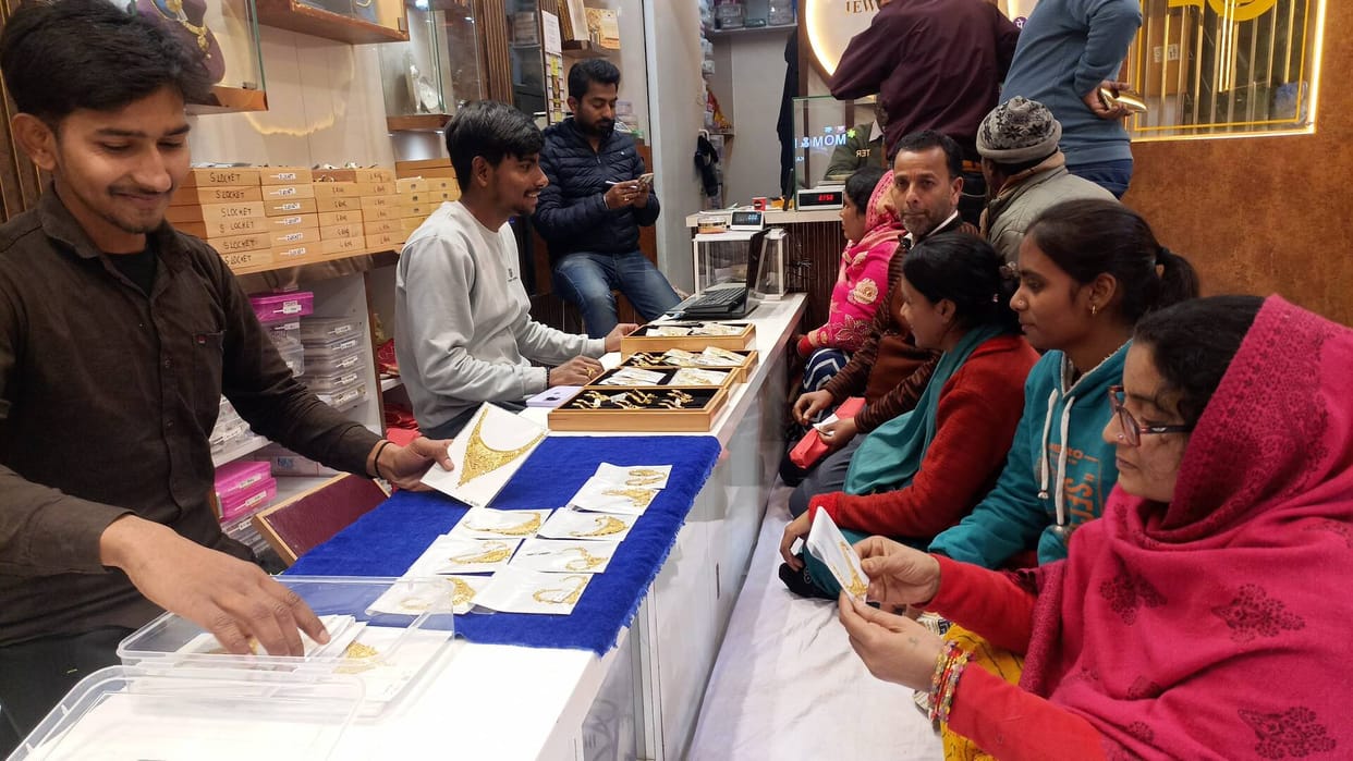 Women said: Silver prices are sky high, making wedding shopping difficult.