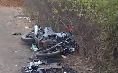 Two bikes collided head-on, two youths died and four were injured.