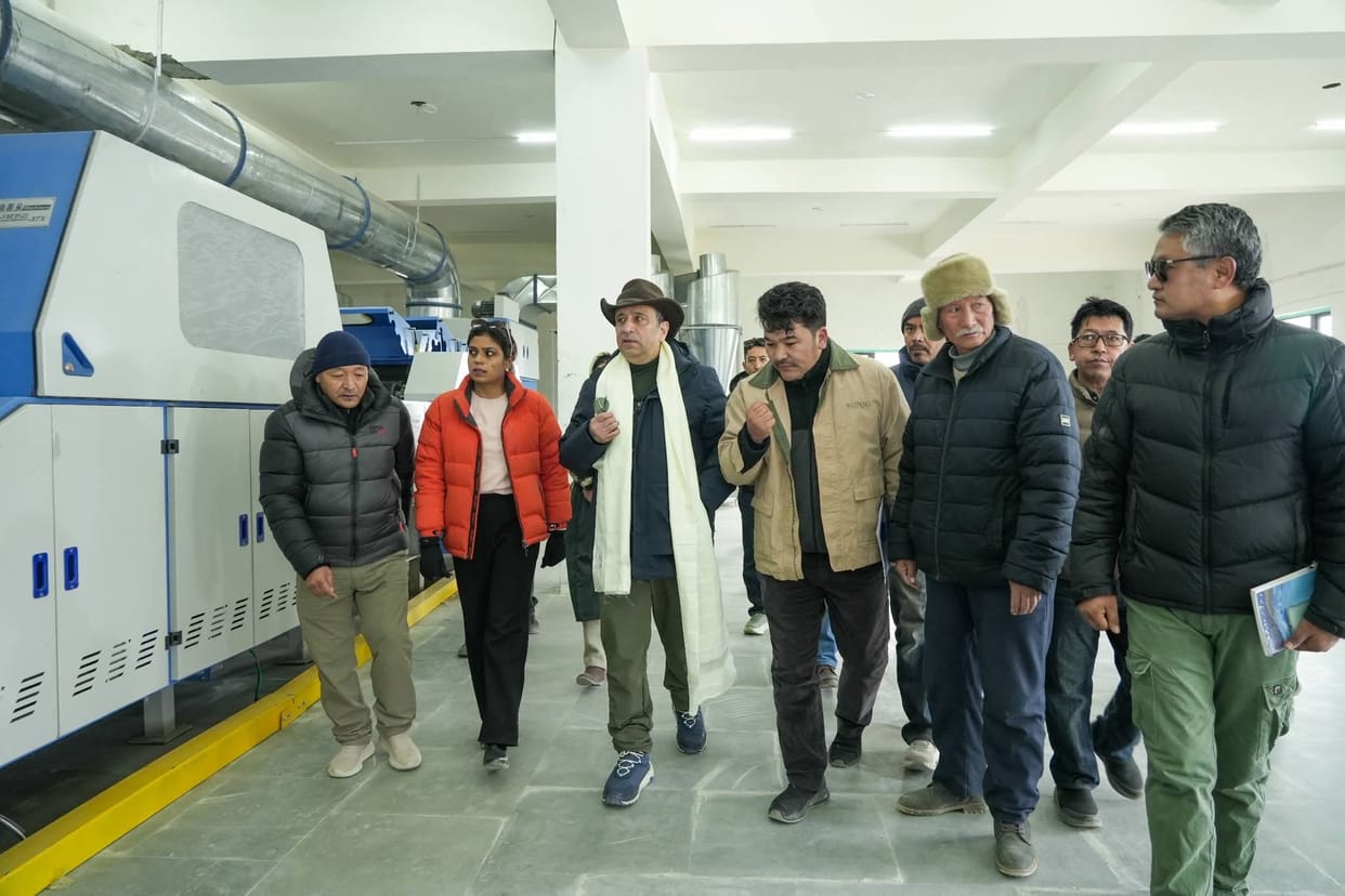 Leh, Chief Secretary, Aashish Kundra, Inspection, Government Schemes