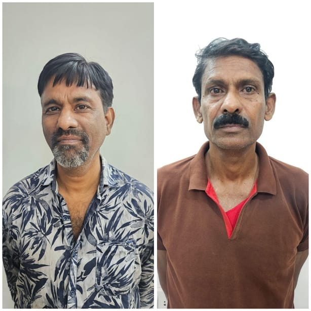 Police have arrested two suspects in the misdeed of a minor girl
