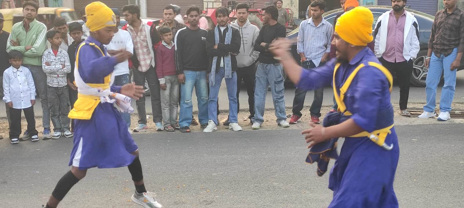 नूरपुर फोटो रविदास जयंती पर शोभयात्रा