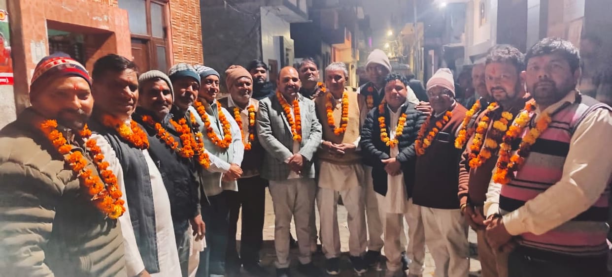 Rohtas Panchal became the head of Shri Vishwakarma Panchal Sabha.