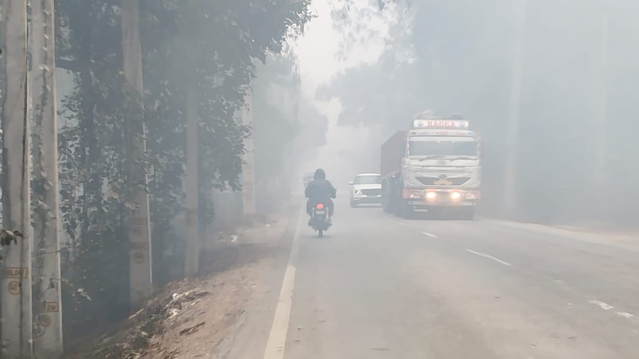 The weather has taken a turn for the worse; the biting cold will persist for four days