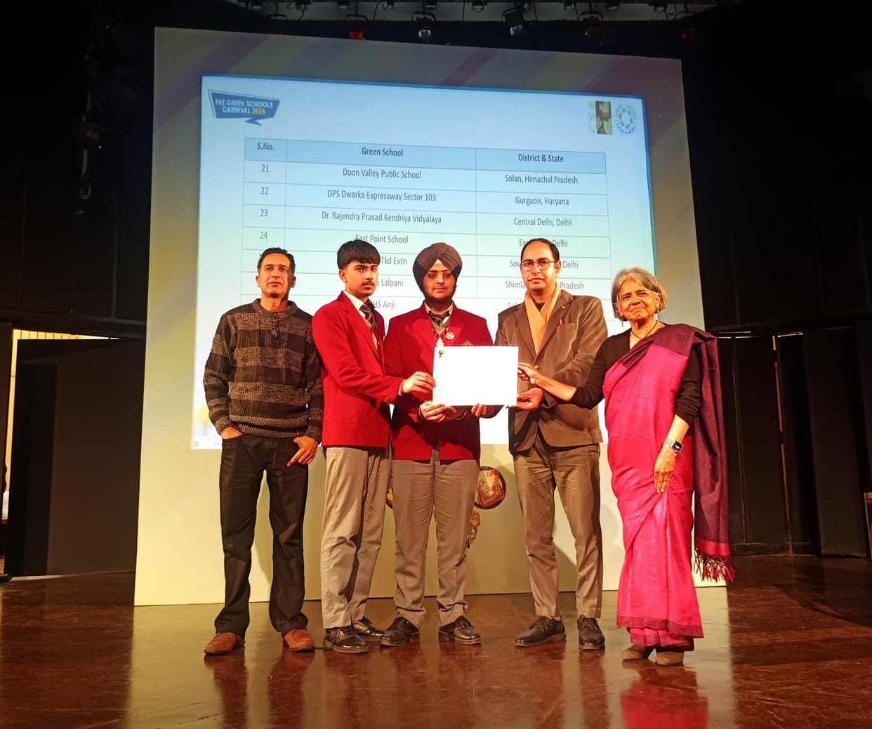 Doon Valley Public School receives Green School Certificate for the fourth time