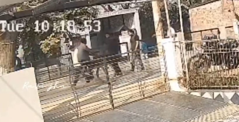 सीसीटीवी फुटेज का स्क्रीनग्रैब