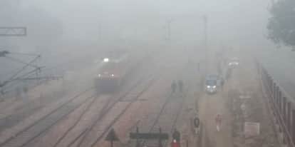 Morning trains arrived in evening Vande Bharat Express delayed first flight landed at airport