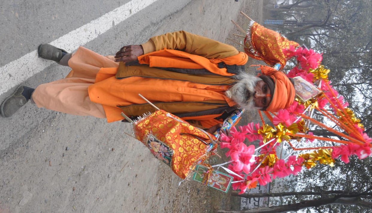 Kanwariyas from Gujarat and Rajasthan reached Shamli