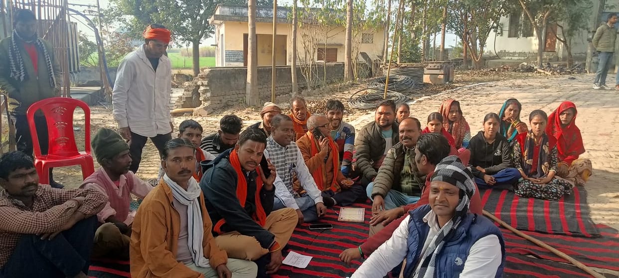 International Hindu Council staged a sit-in at the power substation