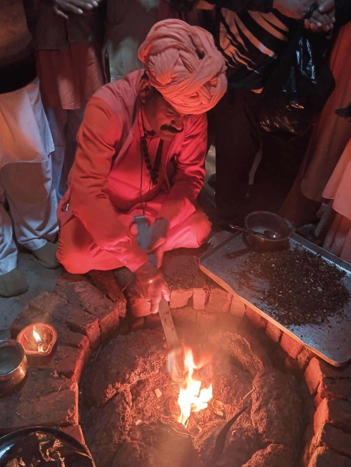 Rituals at Gorakhnath Temple in Rupgarh