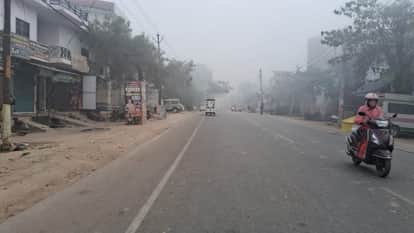 People are troubled by fog and melting