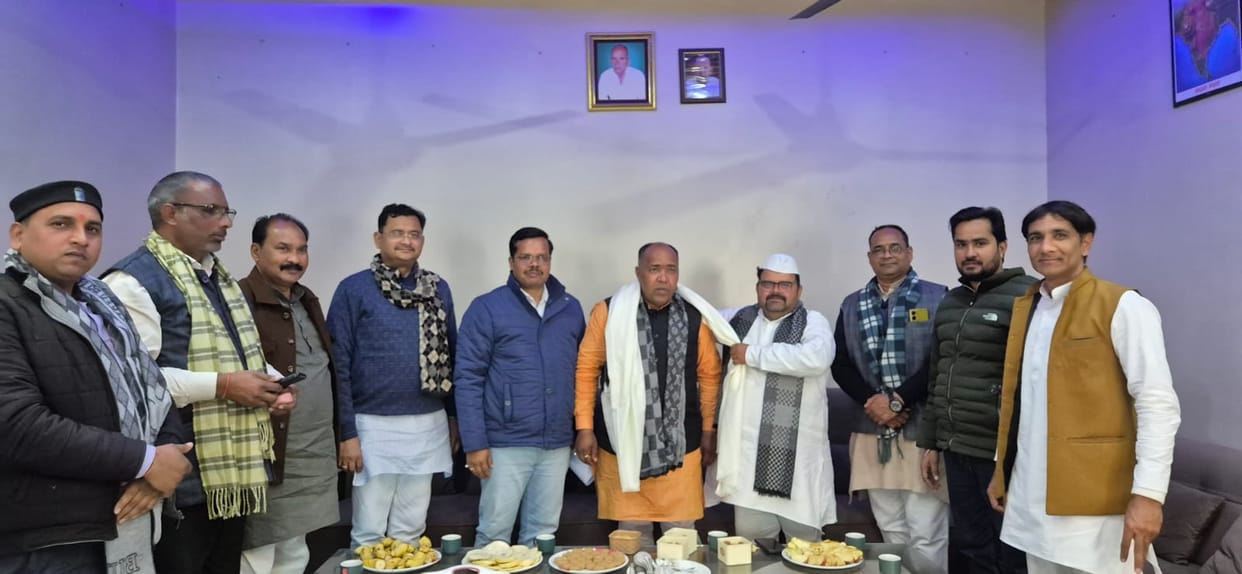 Welcomed the BJP District President