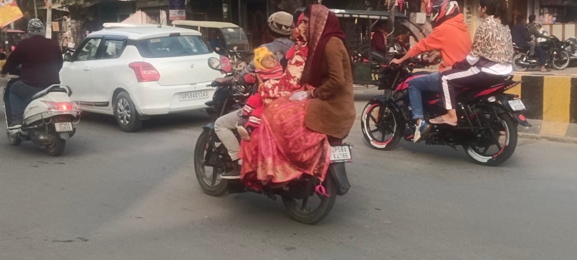 Fines and challans, lives are being lost, yet traffic rules are not followed.