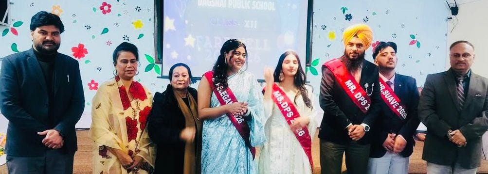 Fateh was awarded the title of Mr. and Harshita was awarded the title of Miss DPS.