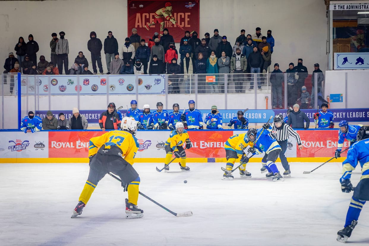 Leh, Royal Enfield Ice Hockey Leaque, Season 3, Humas Warriors Big Winning