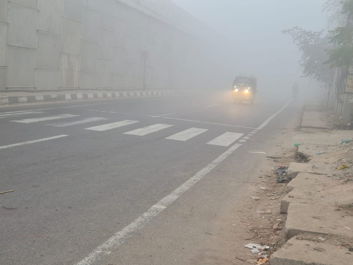 The dense fog that settled in late at night increased difficulties, but there was some relief by nine in the morning.