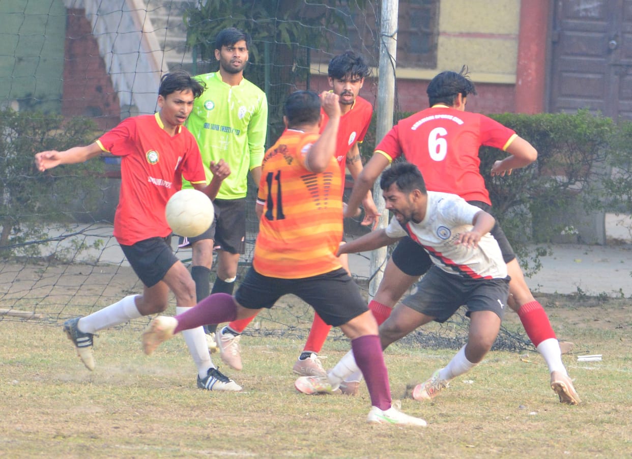 BHS Football Club beat Biotech Sports Club by 3-2 goals in Tricker Breaker