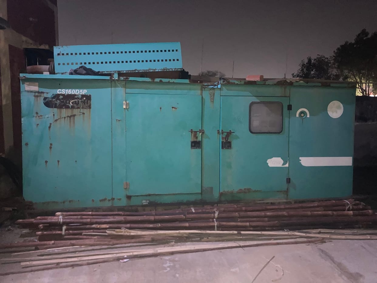 Jeetuwala Disposal's generator has been silent for a year, and overflowing manholes have added to the woes.