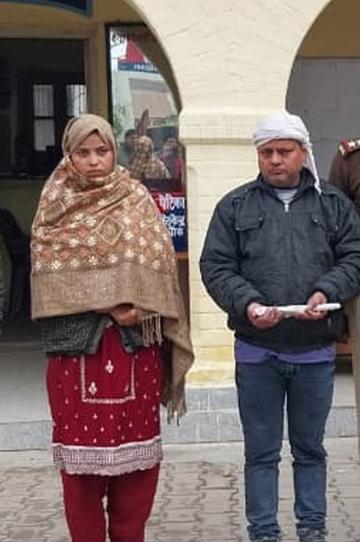 She, along with her brother-in-law, had murdered her husband; both were caught with a pistol.
