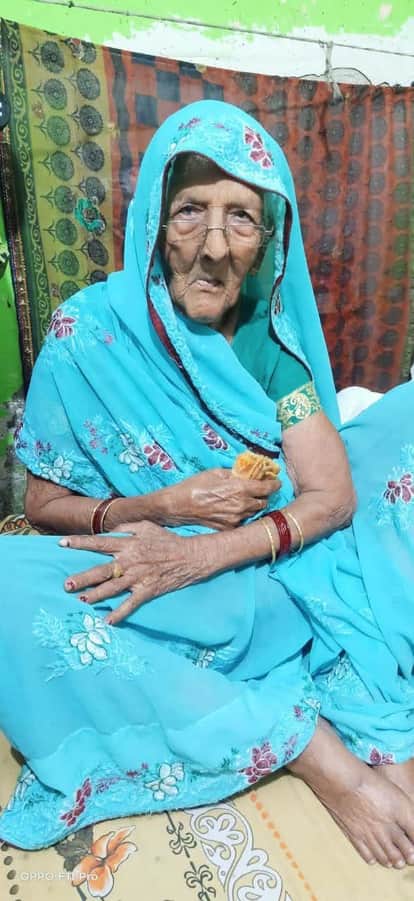 The oldest woman in the district passed away