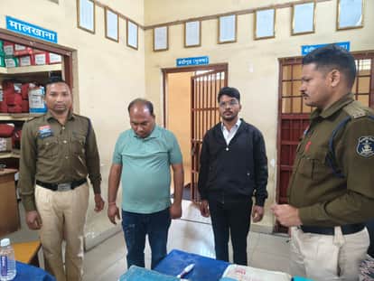 Two accused arrested in prostitution case in a rented house in Raigarh
