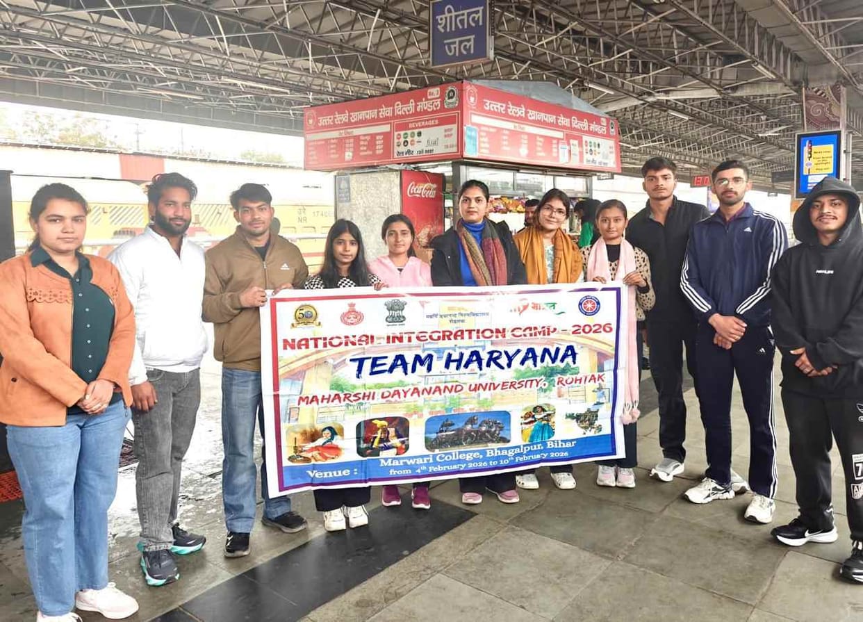 NSS volunteers of MDU leave for Bihar to participate in camp