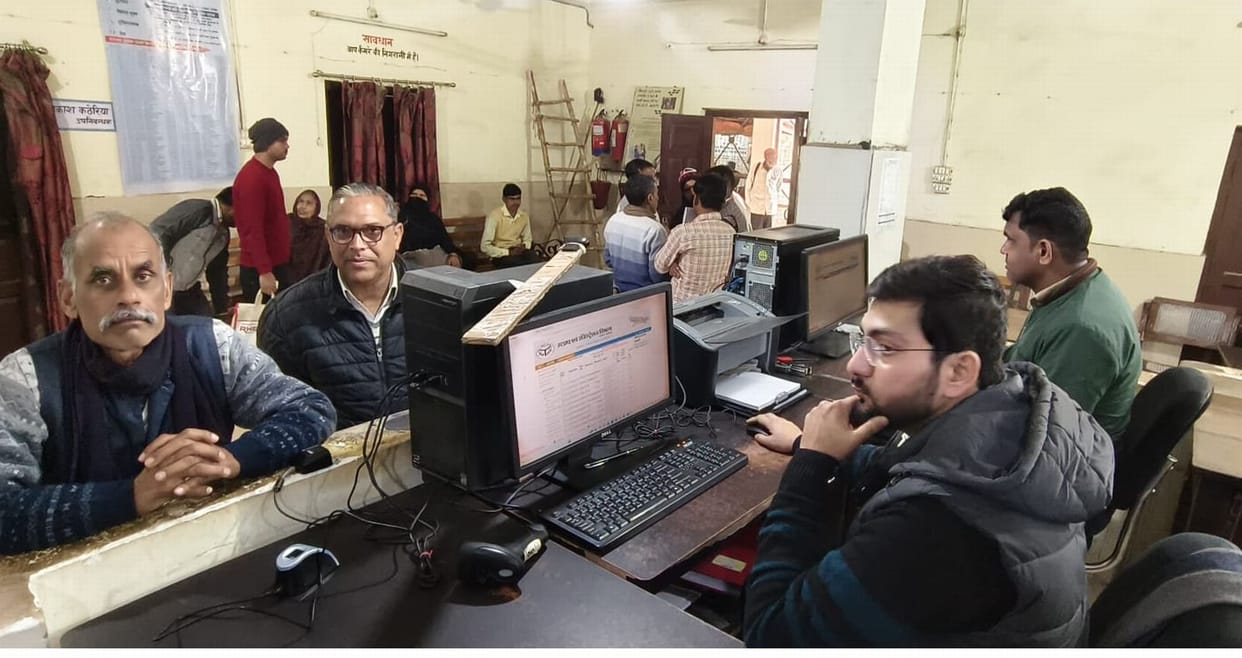 Aadhaar verification begins, but not a single registration was completed on the first day.