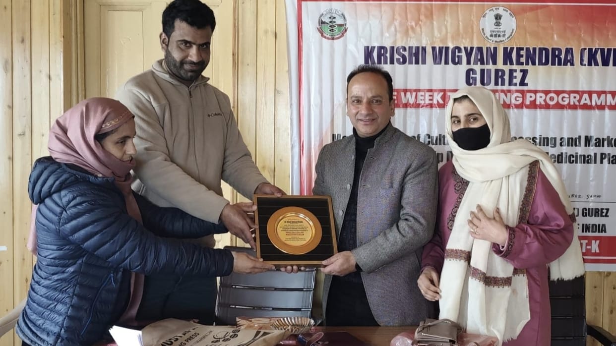 Srinagar, Krishi Vigyan Kendra, Seven Day Training Programme Start