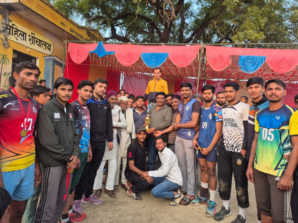 Stadium team became champion by defeating Chandpur in the final.