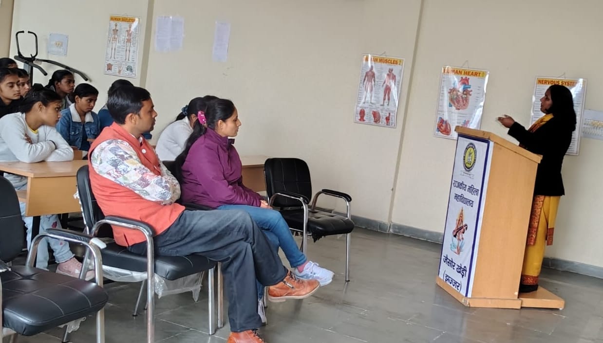 The students were made aware of the importance of self-reliance.