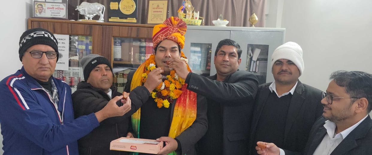Vikram Chhillar was welcomed upon becoming the national president.
