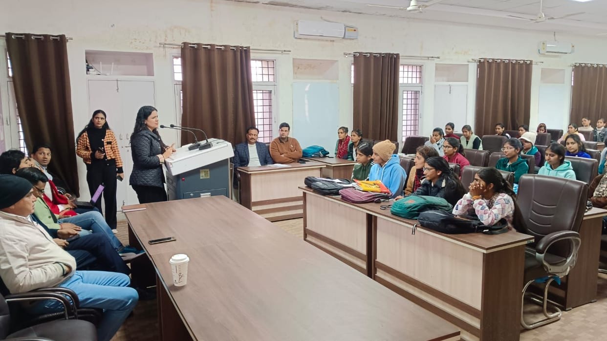 The career guidance week was launched at the women's college.