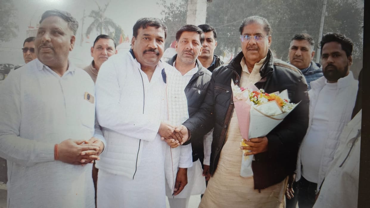 National President Ajay Chautala attended the wedding of the JJP leader's son.