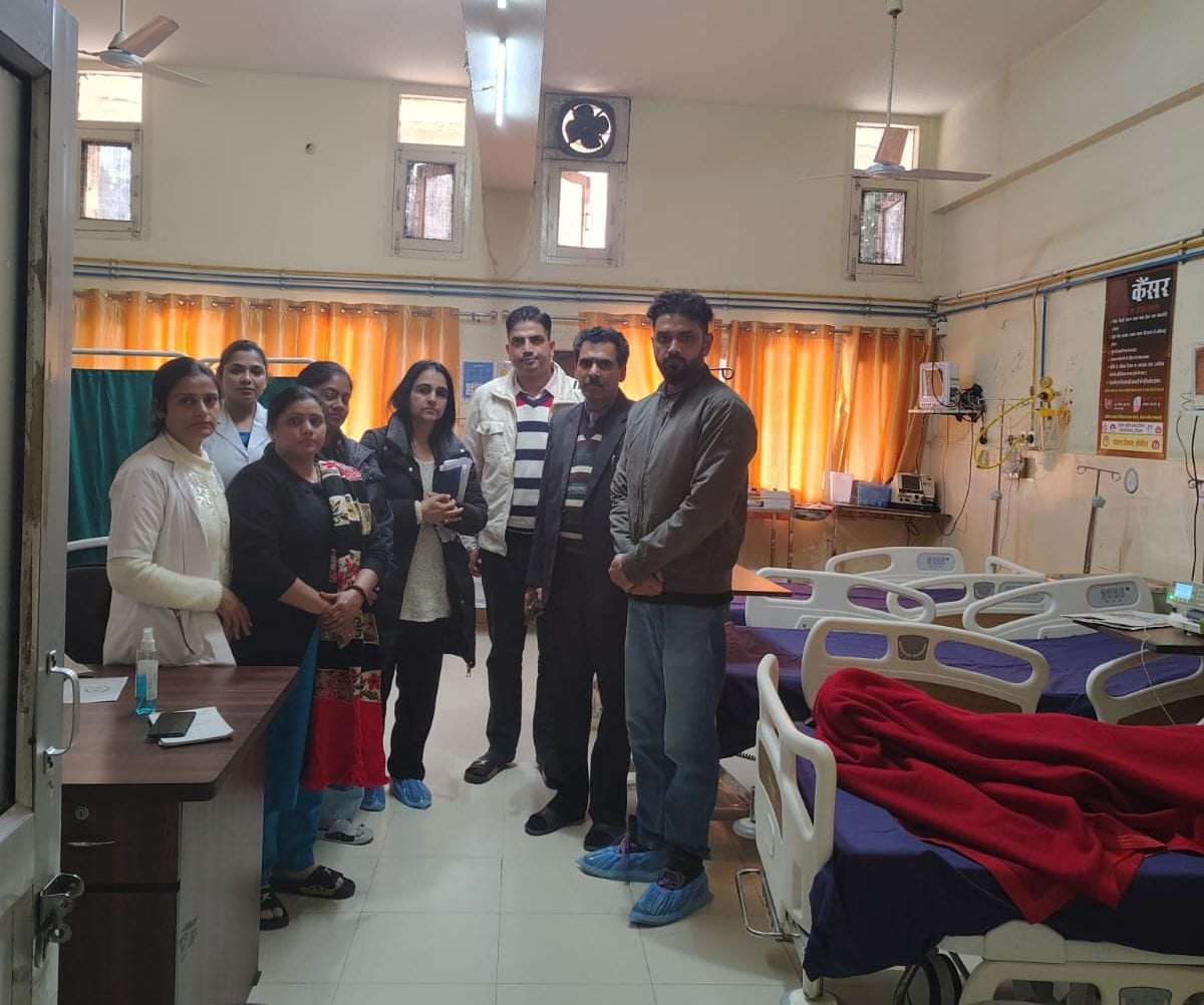 Chemotherapy for cancer patients will be available at the district hospital; DCCS will start today.