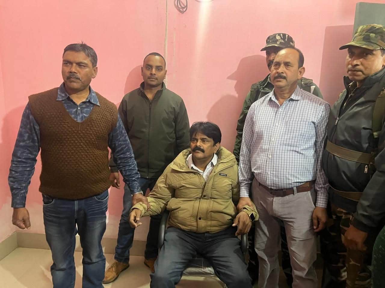 गिरफ्तार आरोपी