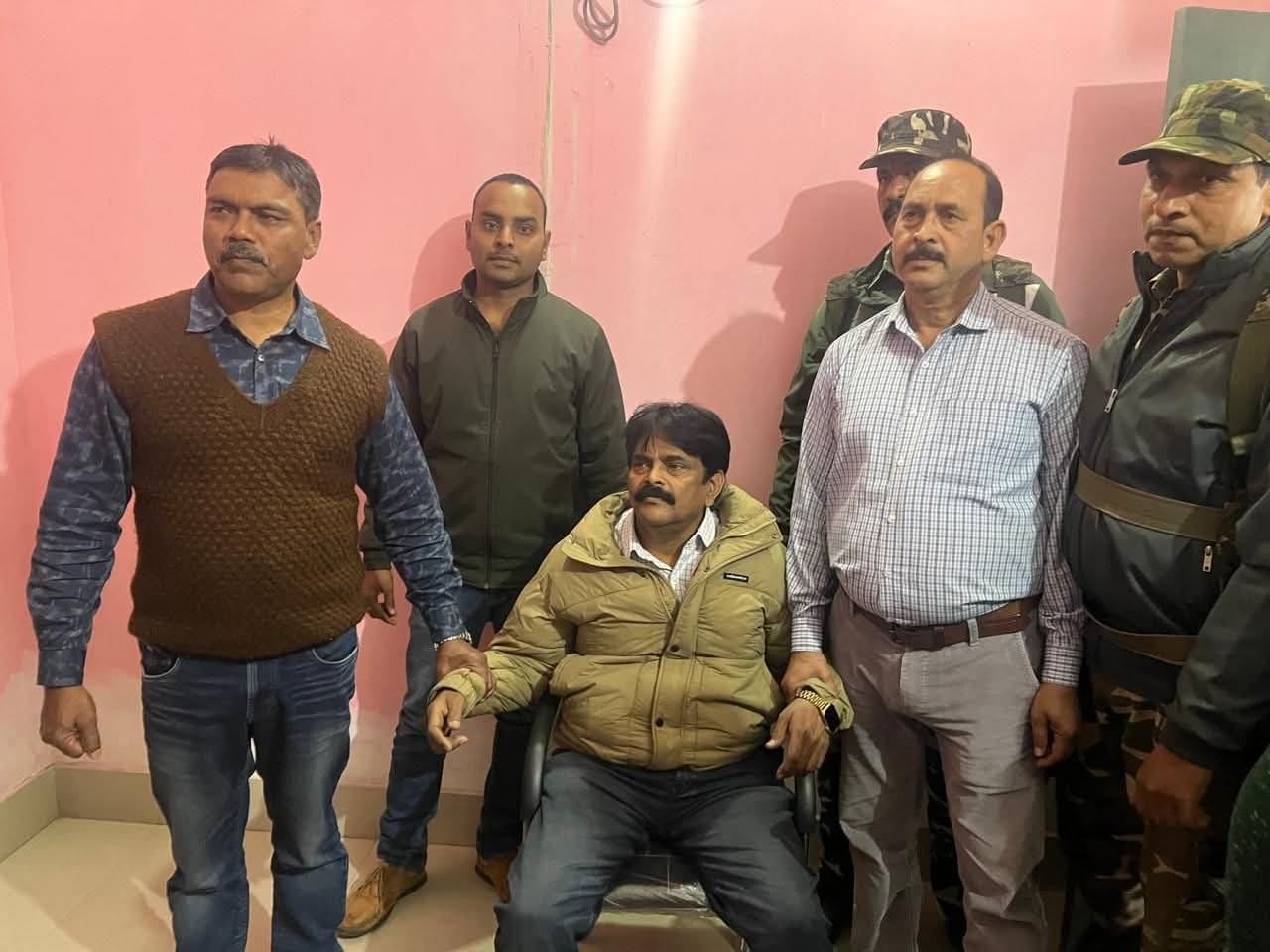 गिरफ्तार आरोपी