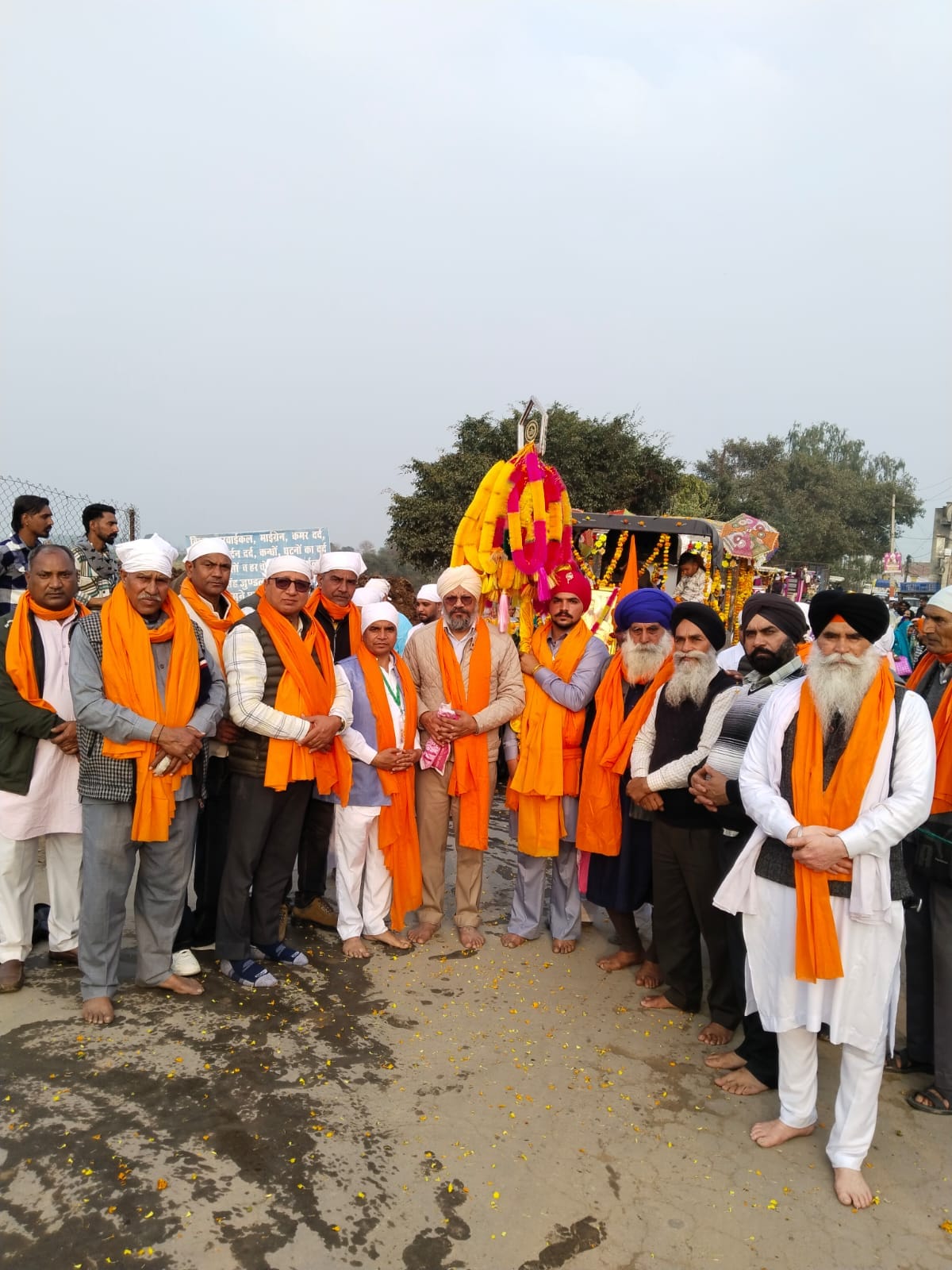 Nagar Kirtan organised on the occasion of Prakashotsav of Guru Ravidas