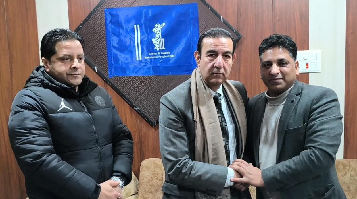 Srinagar, EX SSP, Tanveer Zilani, Join JKNPF