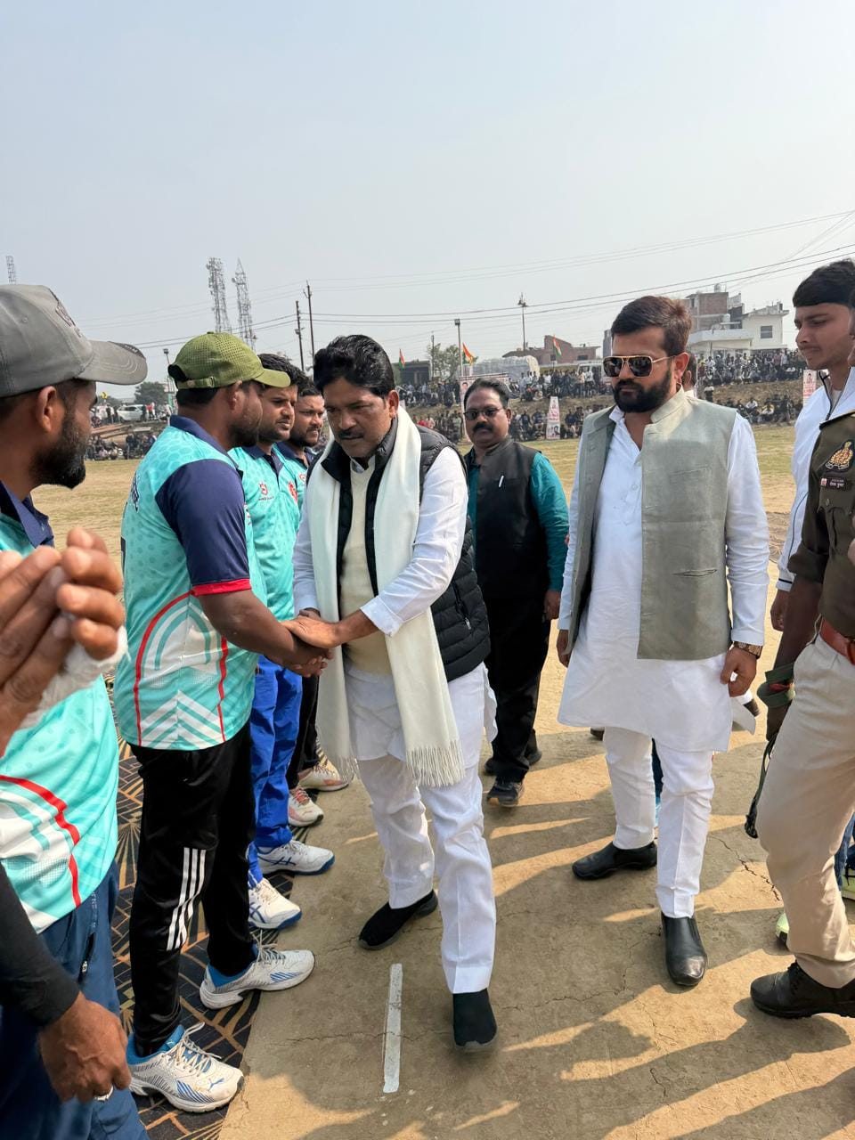 Barabanki team reached the semi-finals after defeating Azamgarh by 123 runs.