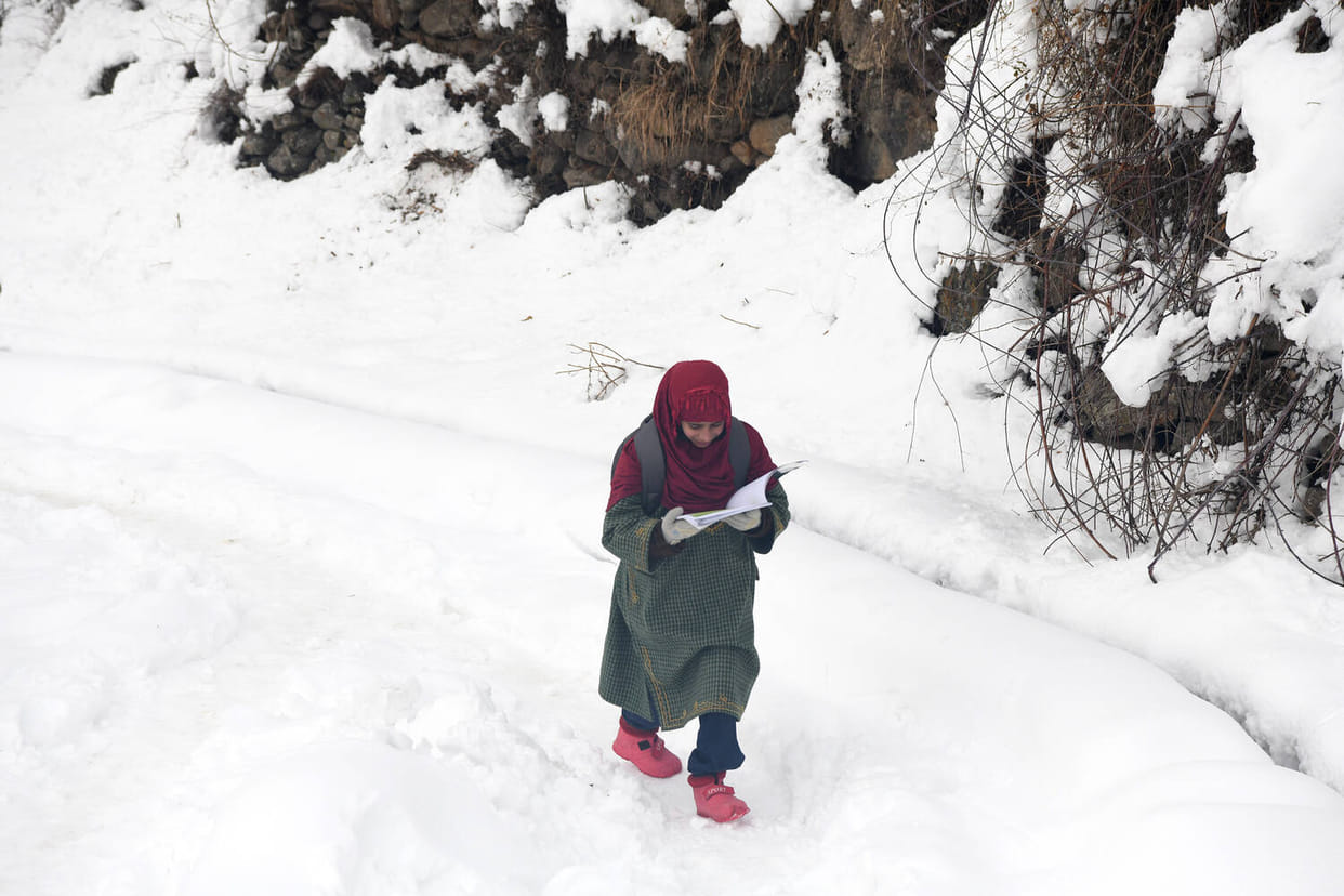Srinagar, Weather, Rain And Snowfall