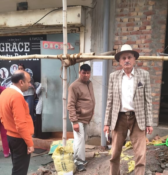 Four illegal buildings sealed in Patel Nagar; construction carried out without approved plans.