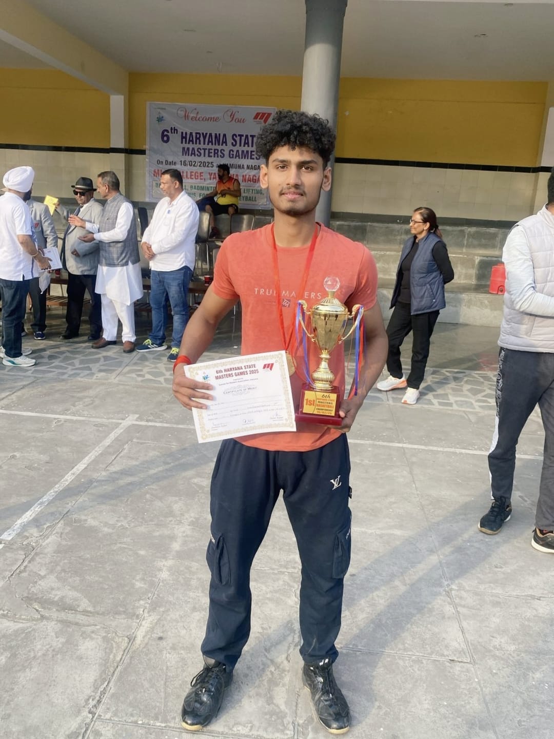 Devang is bringing glory to the district in basketball