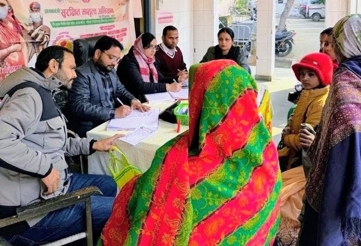 On Mother's Day, 160 women underwent check-ups under the Prime Minister's scheme.