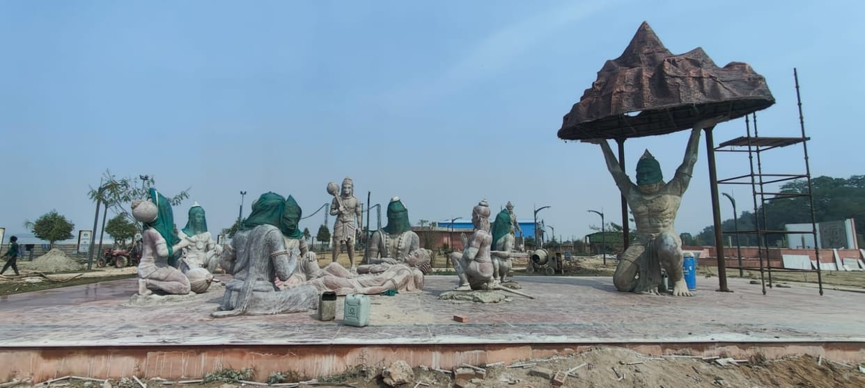 The open-air theatre will receive a gift by Holi