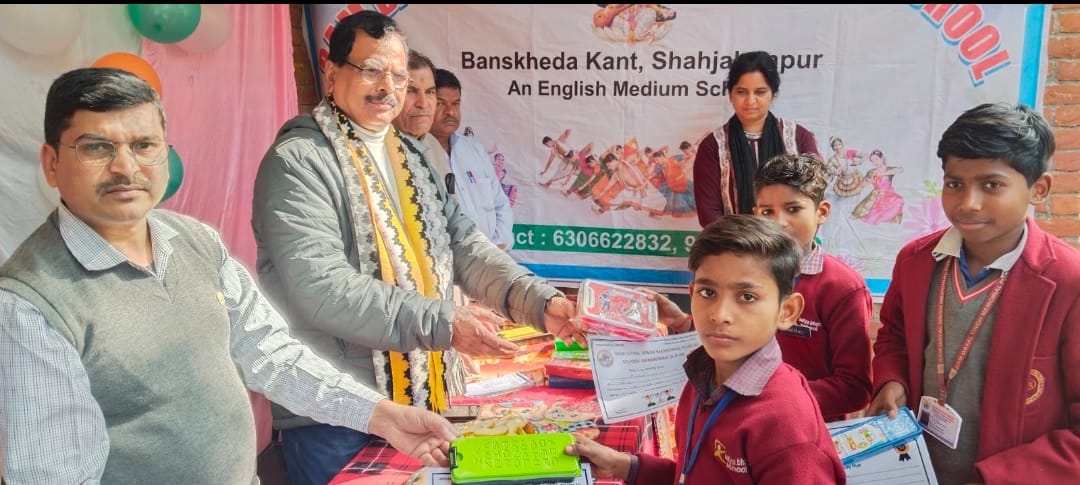Satya Bharti School emerged victorious in the Nyaya Panchayat level sports competition.