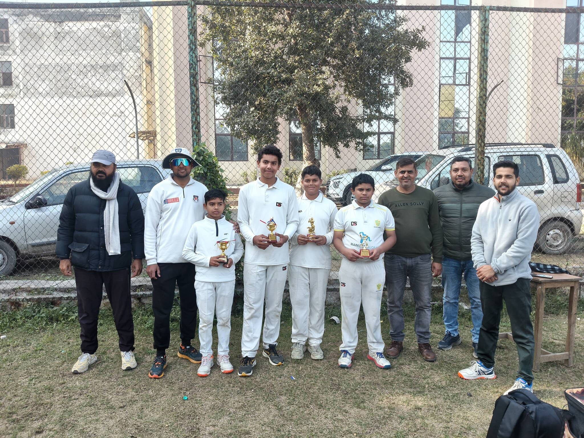 Jaypee Cricket Academy won the match by 119 runs