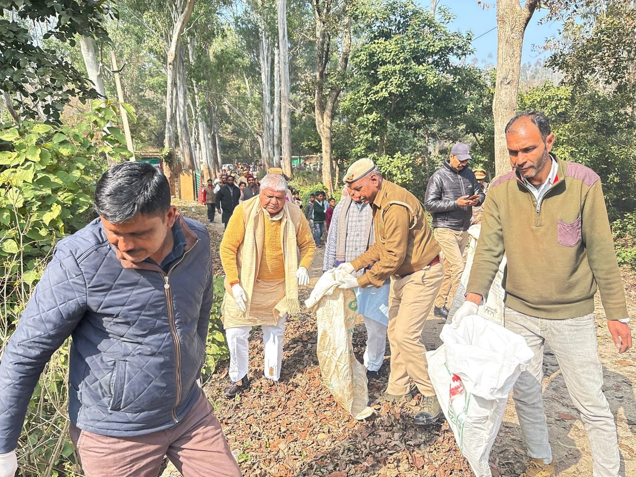 Plantation was done and emphasis was laid on conservation and promotion of forests.