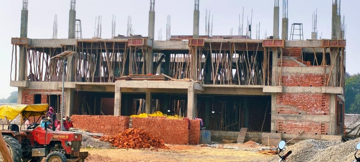 Manjhanpur will soon get Kalyan Mandapam, construction in full swing