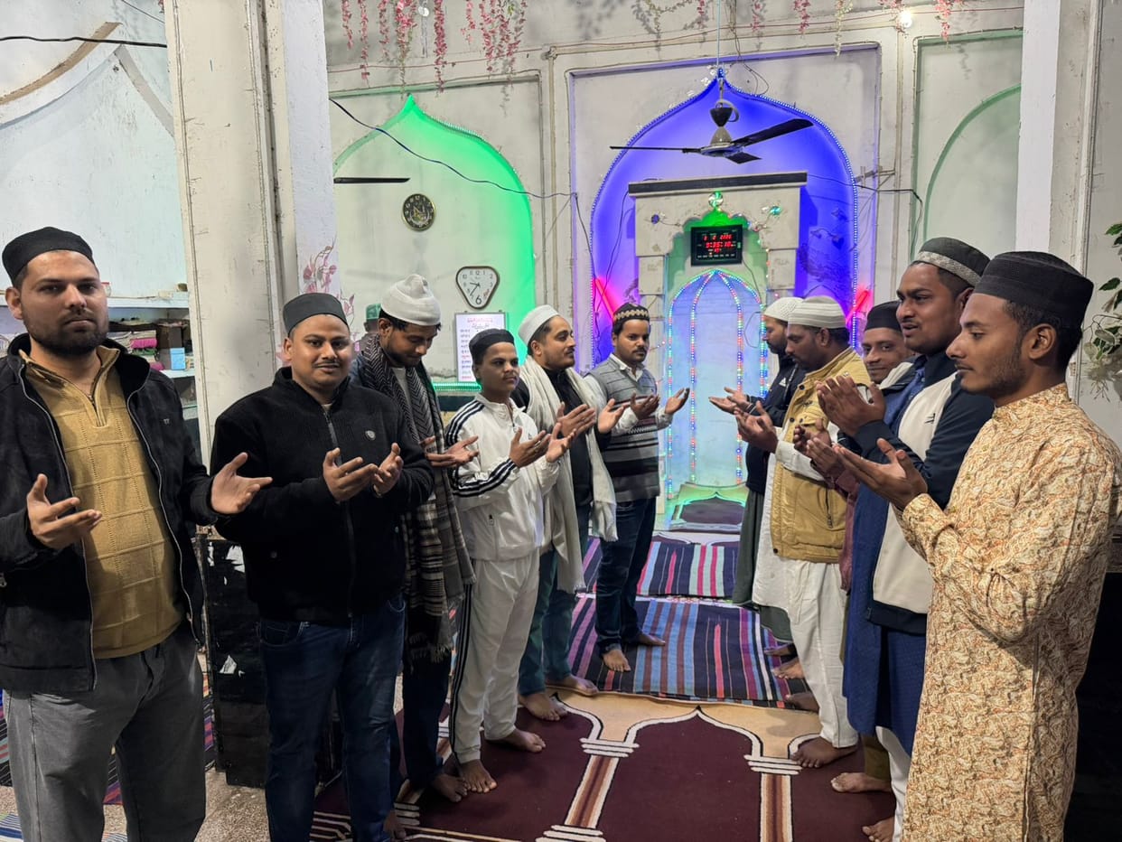 night of Shab-e-Barat spent in prayer and worship