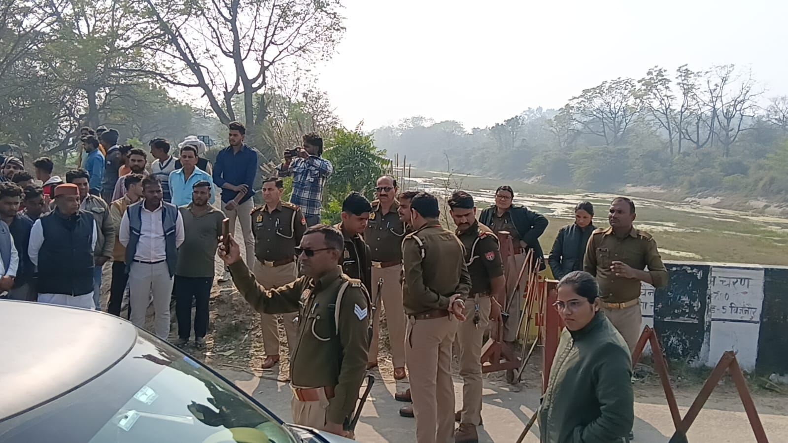 The national president of the Social Justice Party was prevented from visiting the girl's village.